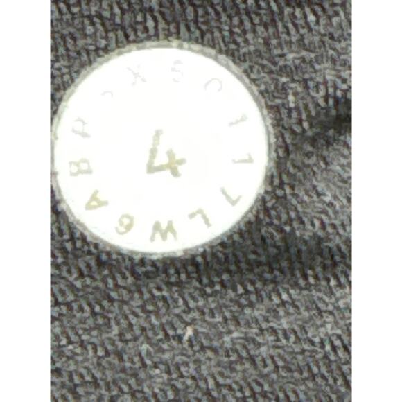 Lululemon Pace Rival Crop (22")Formation Legging Alpine White Black Womens SZ 4 - Picture 4 of 6